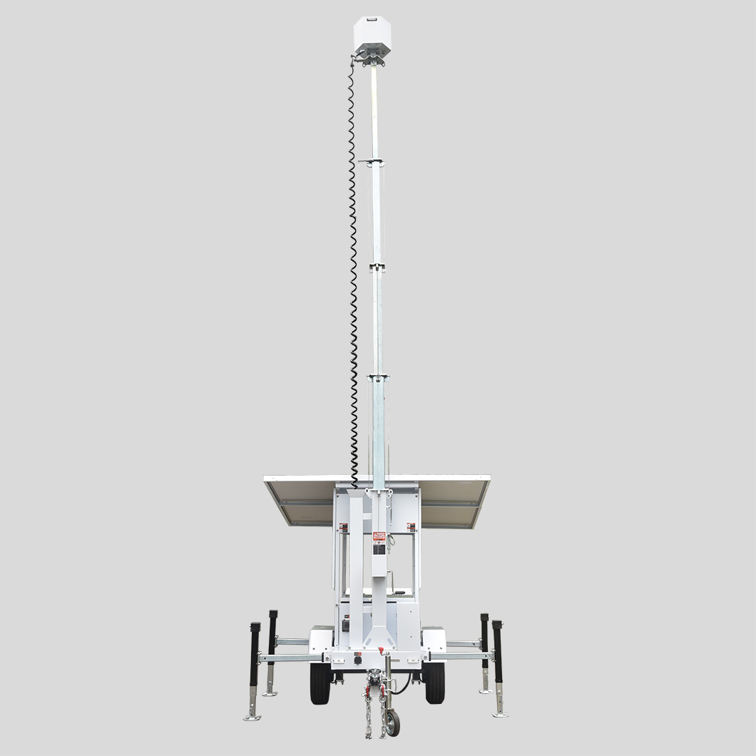 UST-600 Mobile Solar Lighting tower เครื่องกำเนิดไฟฟ้าพลังงานแสงอาทิตย์