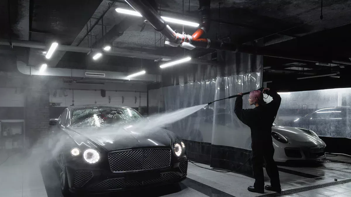 เครื่องกำเนิดไฟฟ้าขนาดไหนในการใช้เครื่องซักผ้าความดันไฟฟ้า