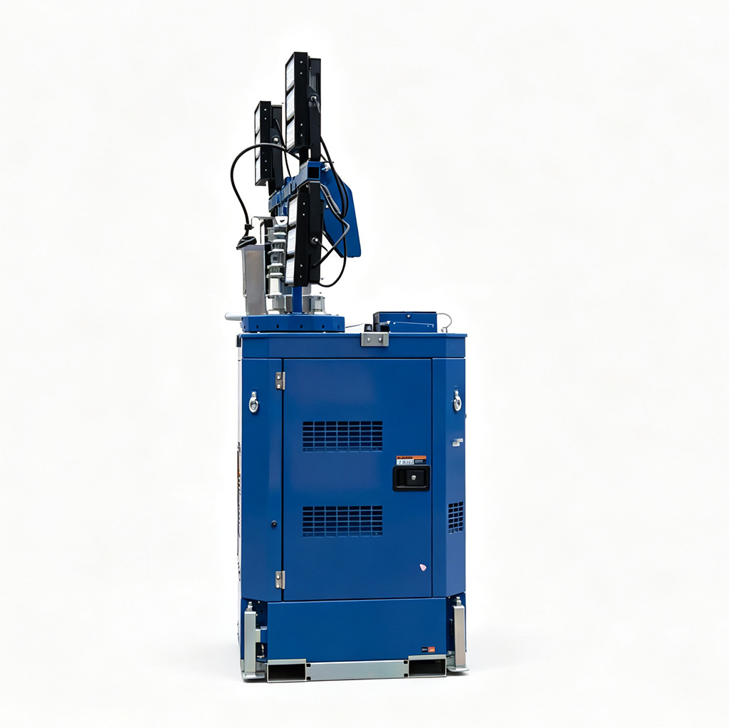 DIESEL LIGHT TOWER P-CUBE ไฮบริด