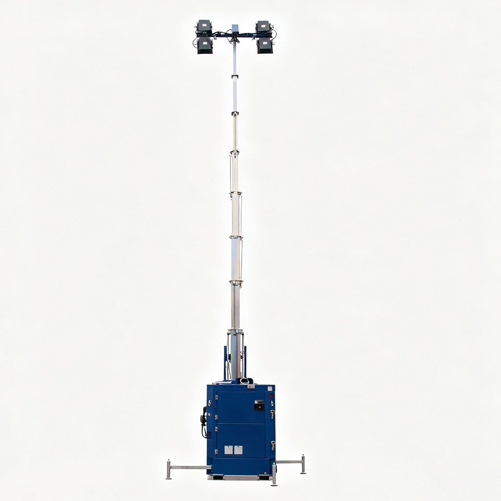 DIESEL LIGHT TOWER P-CUBE ไฮบริด