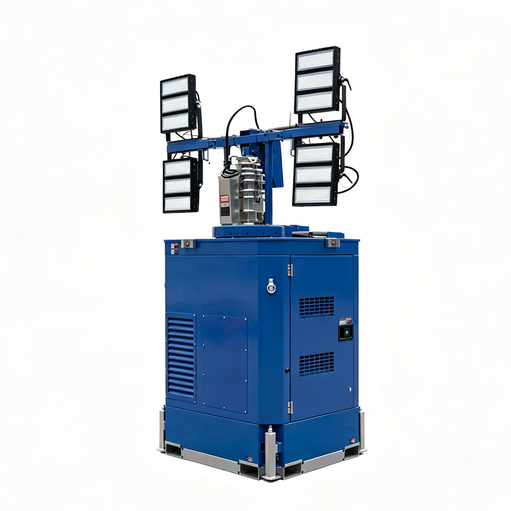 DIESEL LIGHT TOWER P-CUBE ไฮบริด