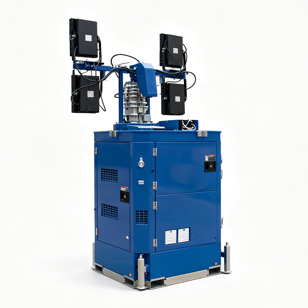 DIESEL LIGHT TOWER P-CUBE ไฮบริด